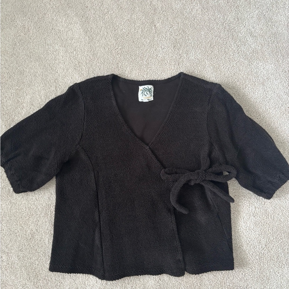 Citrus Pacific Coast Wrap Top